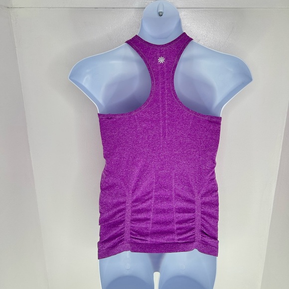 Athleta NWT Fast Track Tank Top Size Large Racerback Raspberry Athlesiure $44 - Picture 8 of 12